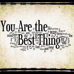 You Are The Thing - Ray Lamontagne - 8x10 Word Art..